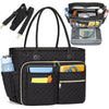 15.6 Inch Laptop Tote Bag for Women with Multiple Pockets