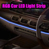 USB Fiber Optic RGB Ambient Light Strip with App Control