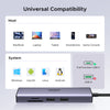 7-in-1 USB-C Hub with 4K HDMI, Gigabit Ethernet, and 100W Power Delivery