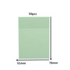 Clear Self-Adhesive Sticky Notes Pack of 50