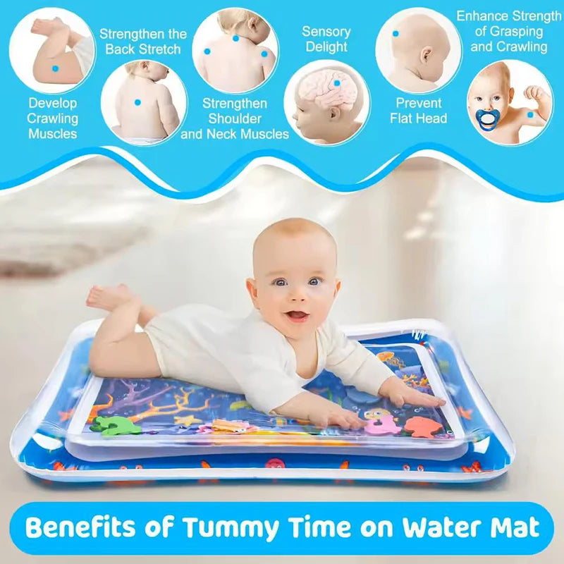 Inflatable Water Play Mat for Babies and Toddlers