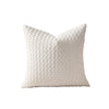 Boho Corduroy Square Pillow Cover - Farmhouse Neutral Decor