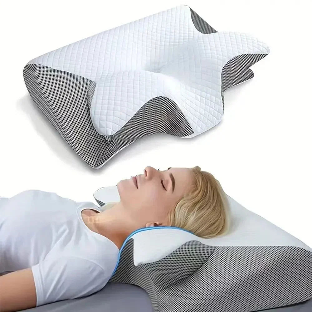 Butterfly Memory Foam Neck Support Pillow