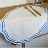 Embroidered Cotton-Linen Placemat Set – Elegant French Lace Table Decor