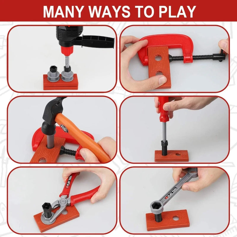 Electric Pretend Play Tool Set for Kids
