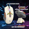 Kabellose RGB-Gaming-Maus mit Ladedock