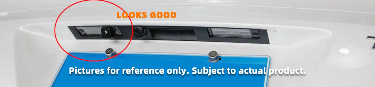 HD Backup Camera with 170° Wide View