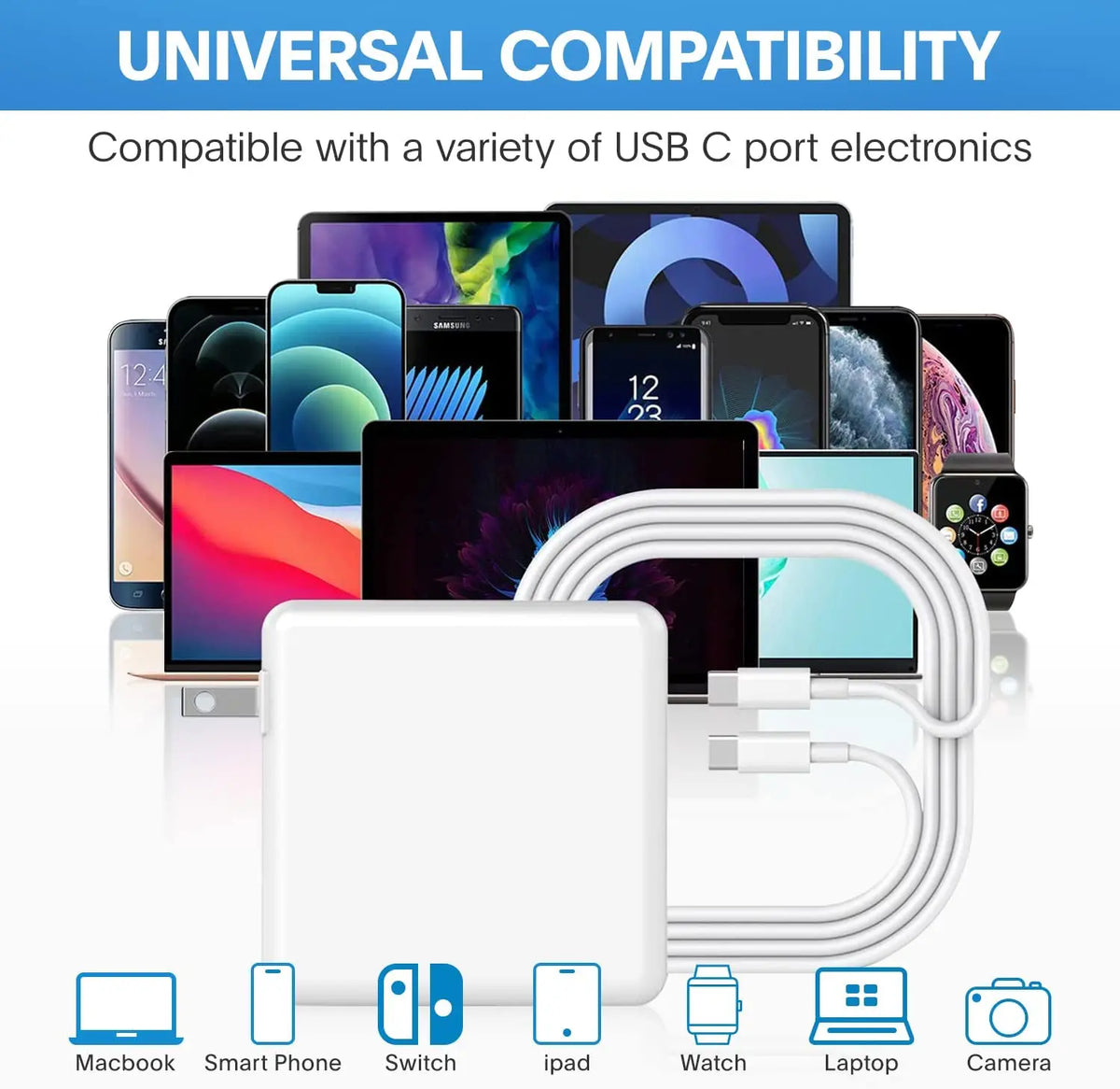 USB-C Fast Charger for MacBook Pro and Air