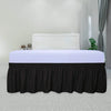 Ruffled Microfiber Bed Skirt with Split Corners
