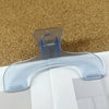Frosted Transparent Book Page Holder Clip