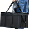 Large Insulated Pizza Delivery Bag with Removable Base