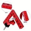Aluminum Alloy Right Angle Clamp with 90-Degree Positioning Ruler