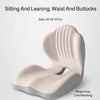 Ergonomic Shell Seat Cushion and Backrest Set