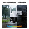 4G LTE Solar Security Camera with AI Human Detection