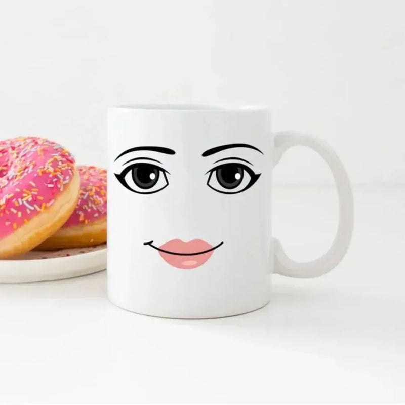 Keramik-Kaffeebecher mit Händedruck-Griff