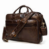 Vintage Genuine Leather Executive Laptop Briefcase