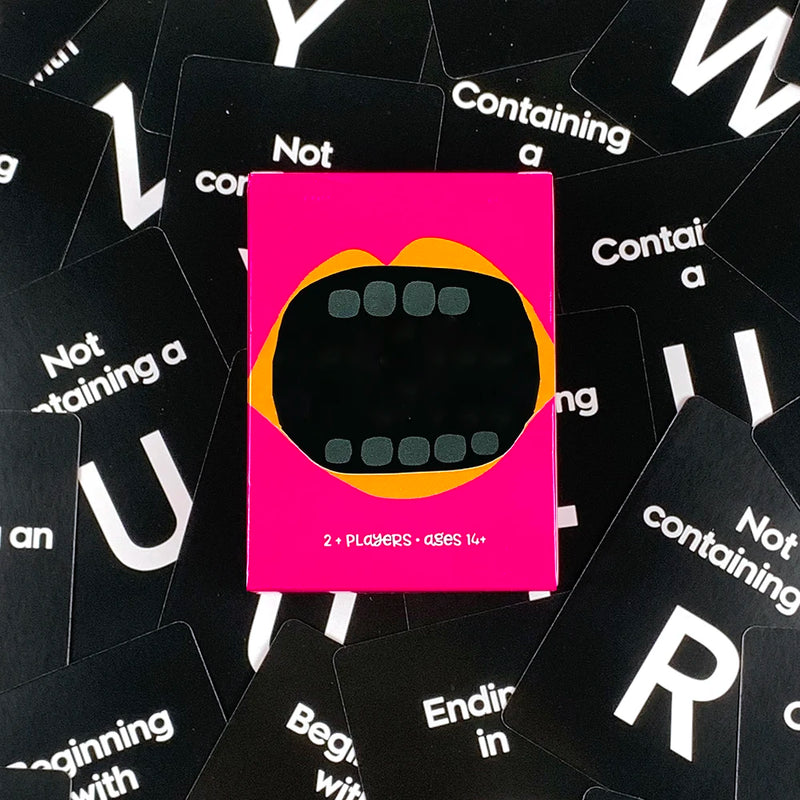 Quick Name Party Card Game