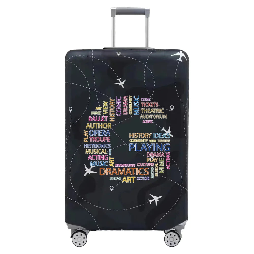 Stretch Fabric Luggage Cover for Suitcases (18-32 Inch)