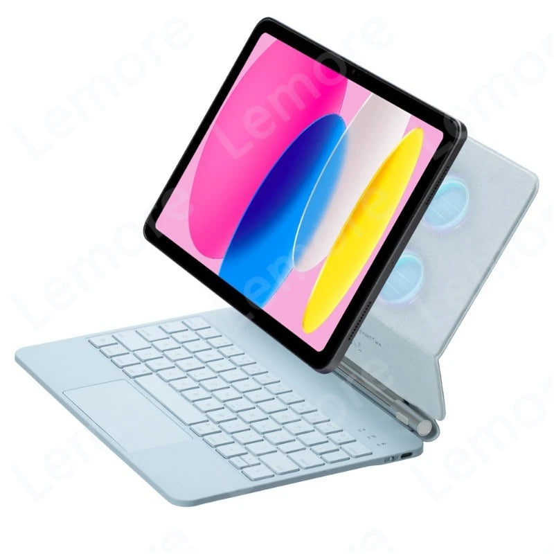 11-Inch iPad Keyboard Case with Backlit Keys and Trackpad