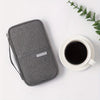 Travel Passport Holder with RFID Zipper Closure