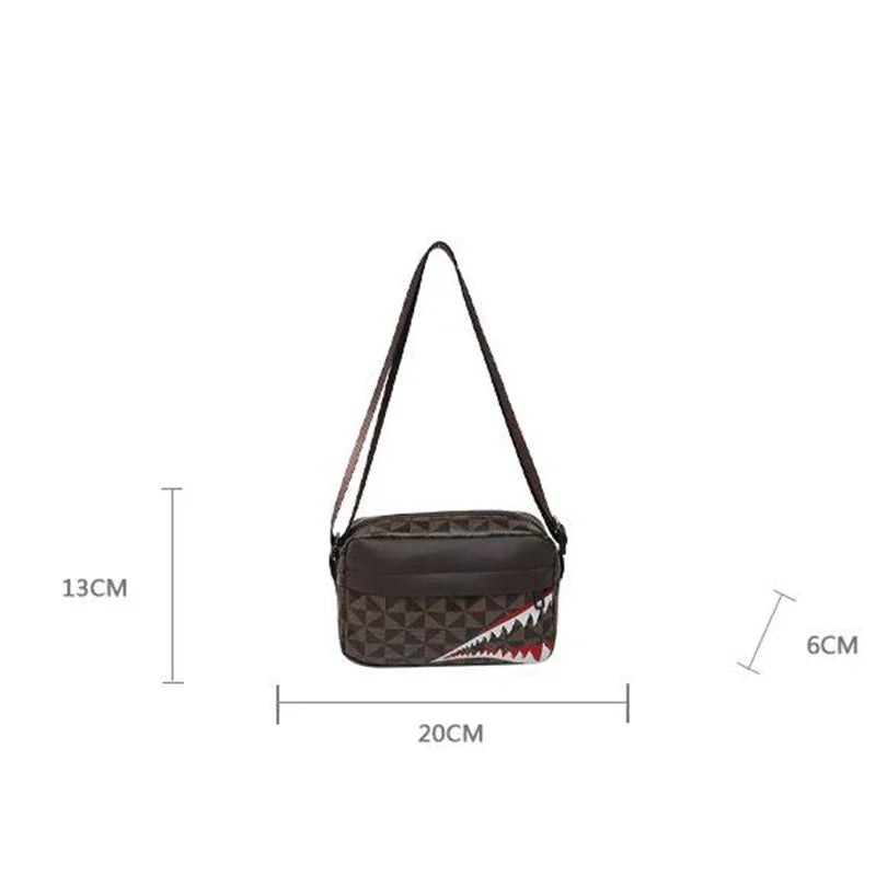 Creative Shark Mouth Crossbody Phone Bag