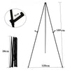 Portable Adjustable Floor Easel for Posters and Art