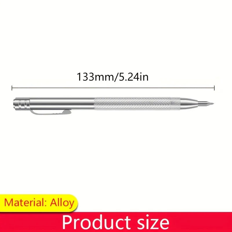 Carbide-Tip Engraving Pen for Metal, Glass, and Ceramic