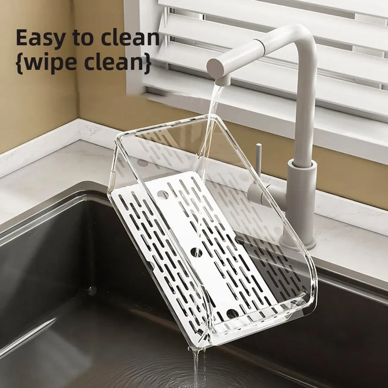 Clear Fridge Organizer Bins – Rectangle Plastic Storage for Fruit, Vegetables & Beverages