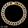 Iced-Out Cuban Link Anklet