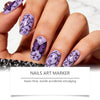 12-farbige Dual-Enden-Nagelkunst-Stifte