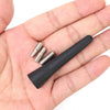 Compact Black Car Radio Antenna with Adapter Screws