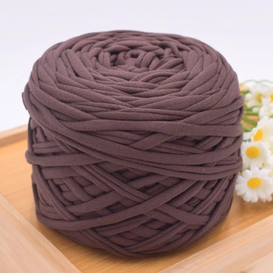 Recycled Polyester T-Shirt Yarn for Knitting and Crafting