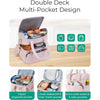 Quilted Insulated Lunch Bag with Handles