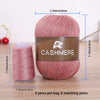 Premium 100% Cashmere Yarn 6-Skein Set for Knitting