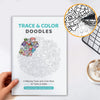 Relaxing Doodle Art Coloring Book