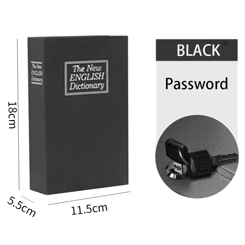 Book-Style Hidden Safe with Combination Lock