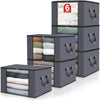 Under Bed Storage Containers with Clear Window (3-Pack)