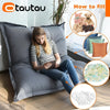 Waterproof Oxford Bean Bag Cover – Large Corner Pouf Shell (Filler Not Included)