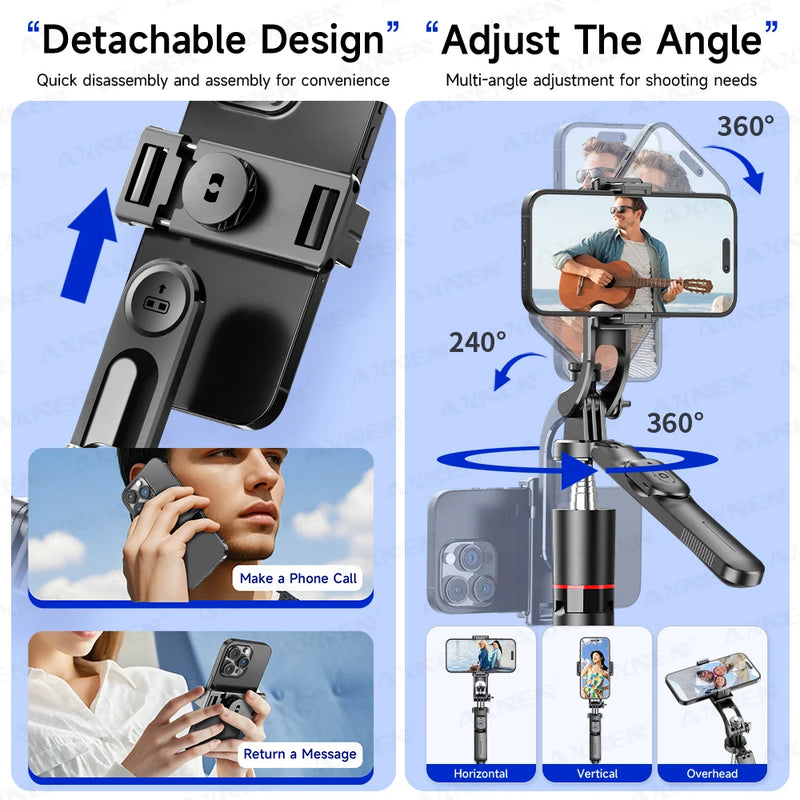 Extendable Selfie Stick Tripod with Bluetooth Remote