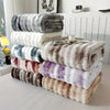 Couverture en fausse fourrure ultra-douce