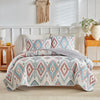 Quilted Bedspread Set with Matching Pillowcases