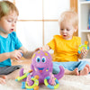 Floating Octopus Bath Toy with Ring Toss Game
