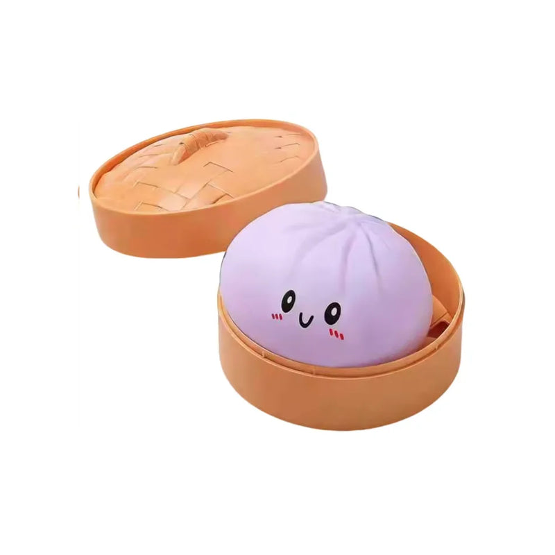 Smiley Face Dumpling Squishy Toy