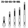 Magnetic Cross Head Screwdriver Bit Set (S2 Steel, Anti-Slip)