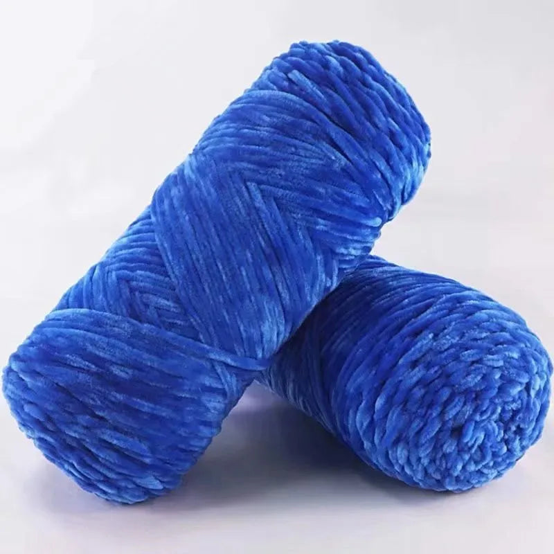 Soft Chenille Yarn for Knitting and Crochet