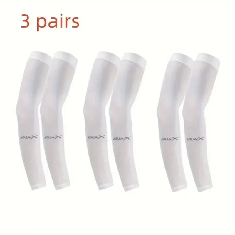 UV Protection Sun Sleeves - Breathable Arm Covers for Outdoor Activities