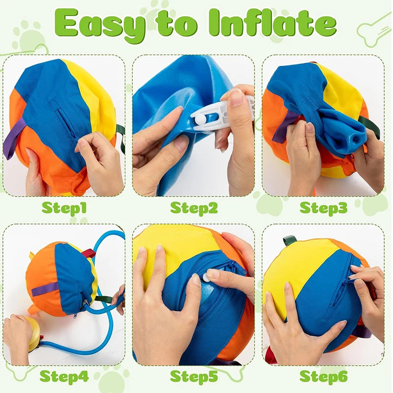 Durable Inflatable Herding Ball for Livestock & Dogs