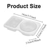 Double-Compartment Portable Seasoning & Snack Containers