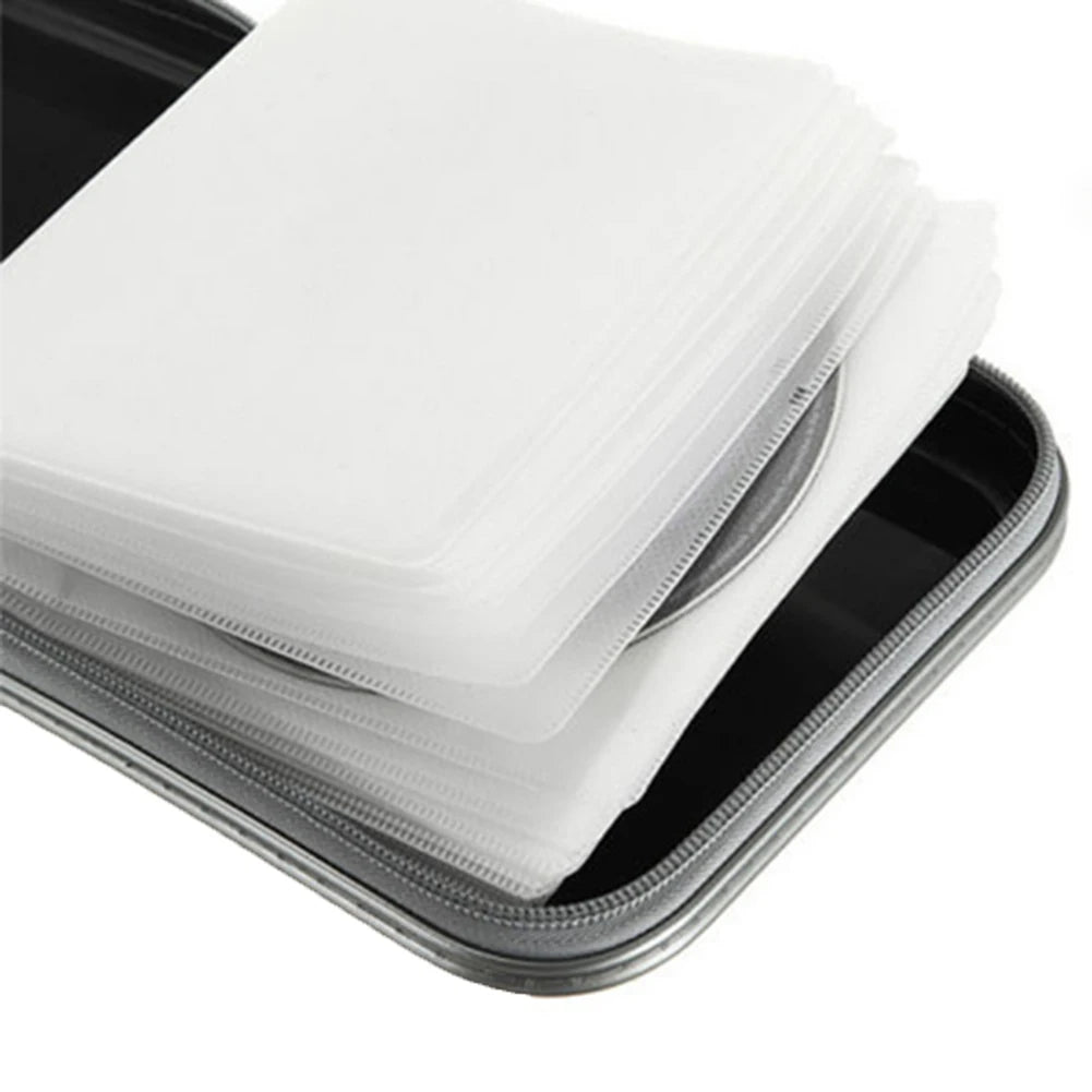 EVA Hard Shell CD/DVD Storage Case – Holds 40 Discs