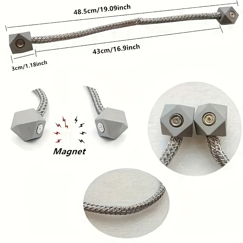 Magnetic Curtain Tiebacks (Set of 2)